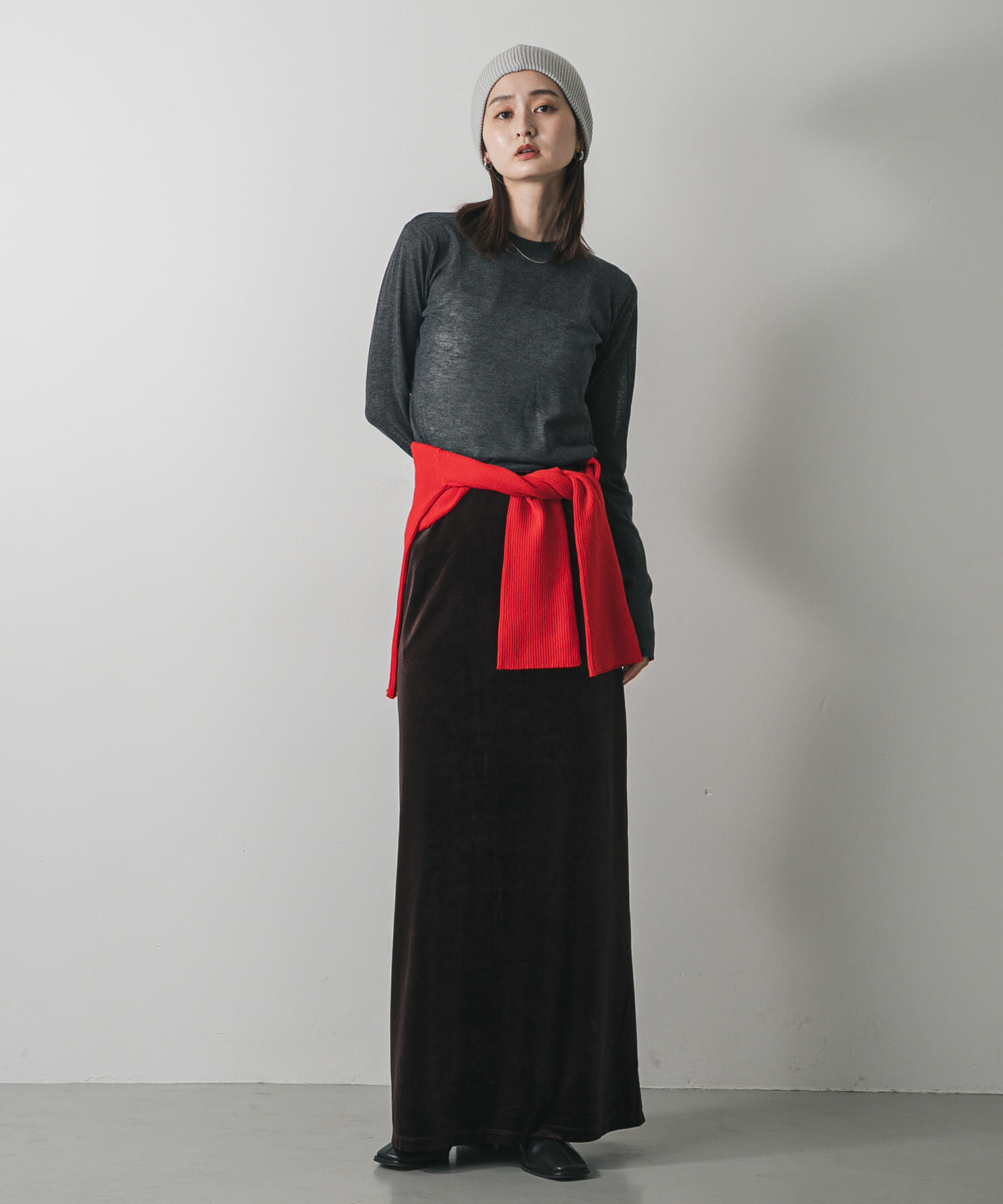 SENSE OF PLACE by URBAN RESEARCH「シアーハイネックセーター」|ニット・セーター|