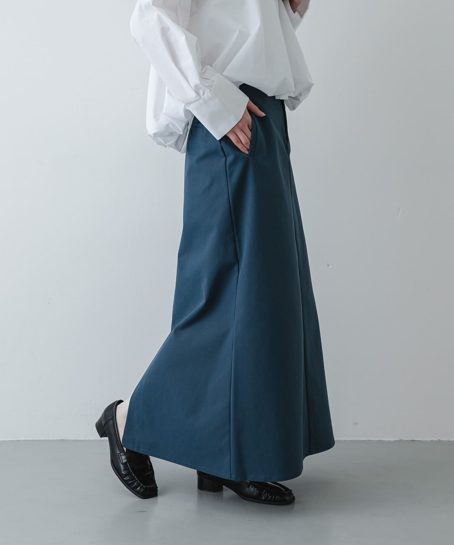 SENSE OF PLACE by URBAN RESEARCH「『イージーケア』フロントポケットチノスカート」|スカート|