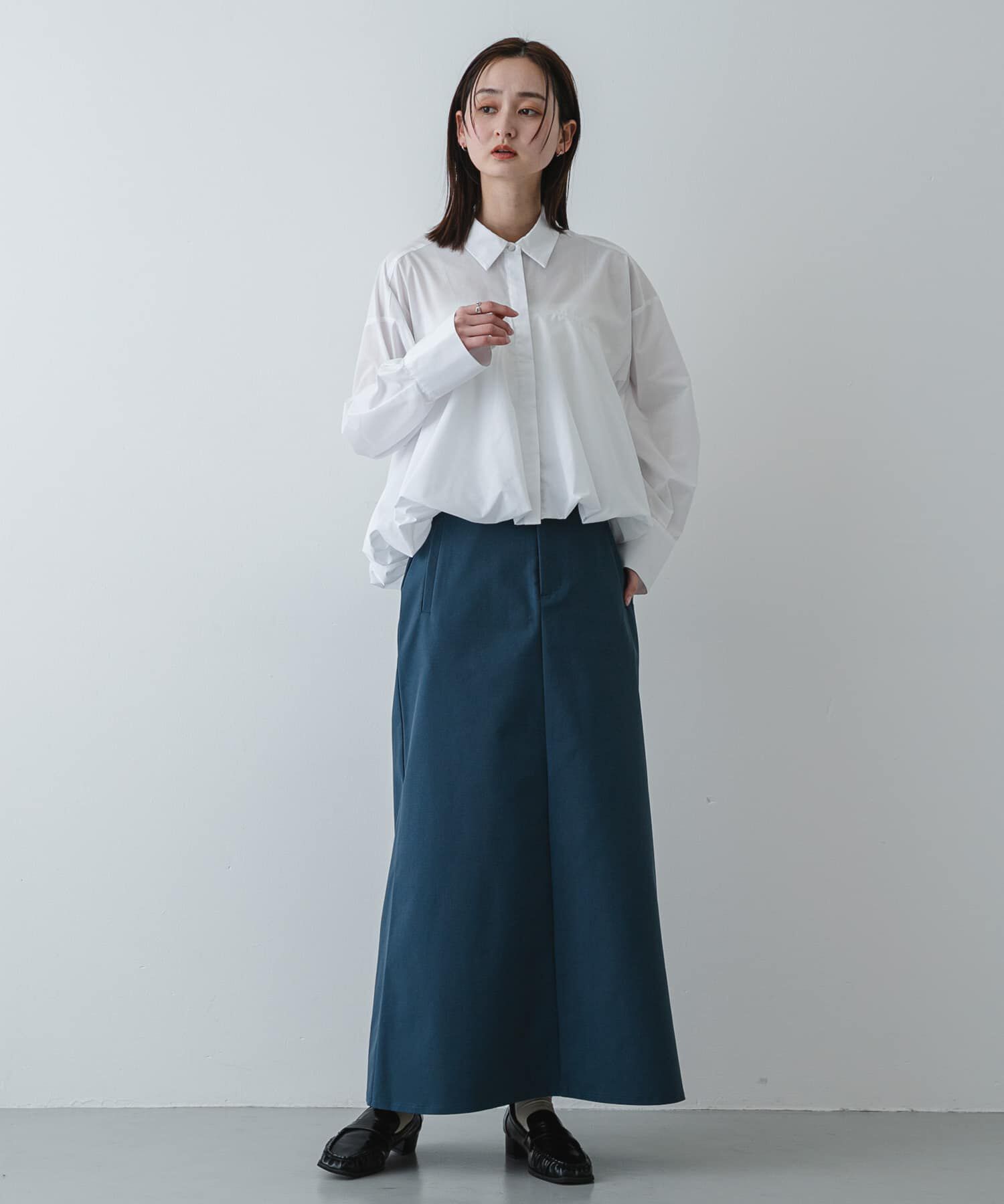 SENSE OF PLACE by URBAN RESEARCH「『イージーケア』フロントポケットチノスカート」|スカート|