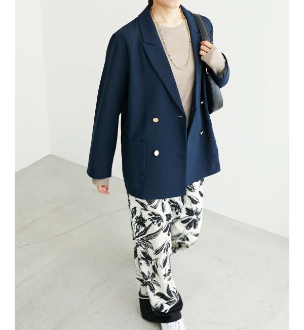 le.coeur blanc「《手洗い可能》シアーリブロングスリーブTシャツ」|Tシャツ・カットソー|