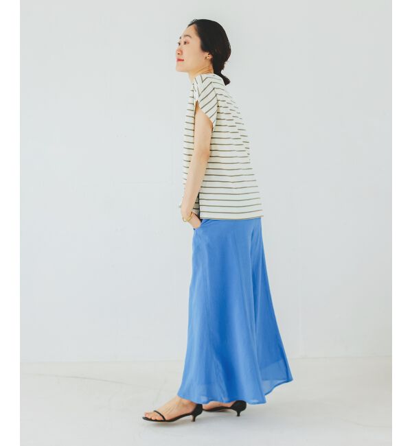  「《手洗い可能》シアーワイドフレアパンツ」|その他|