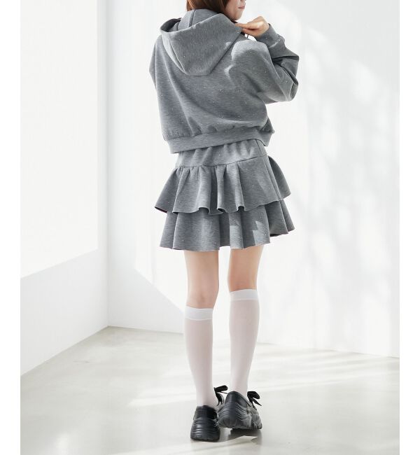  「キラキララインストーンスカパン」|スカート|