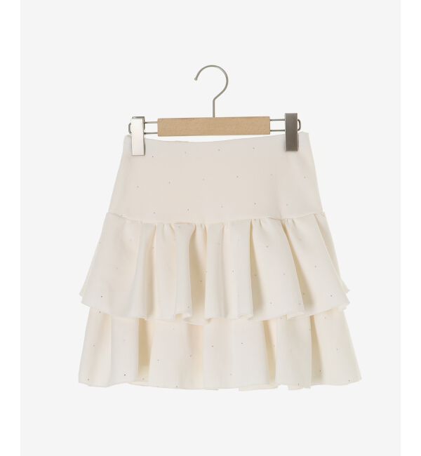  「キラキララインストーンスカパン」|スカート|