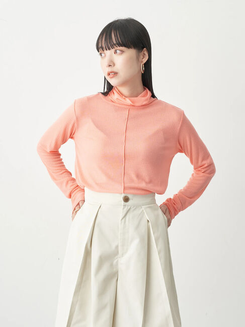 earth music&ecology「シアータートルネックプルオーバー」|Tシャツ・カットソー|