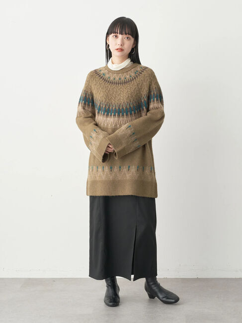 earth music&ecology「シアータートルネックプルオーバー」|Tシャツ・カットソー|