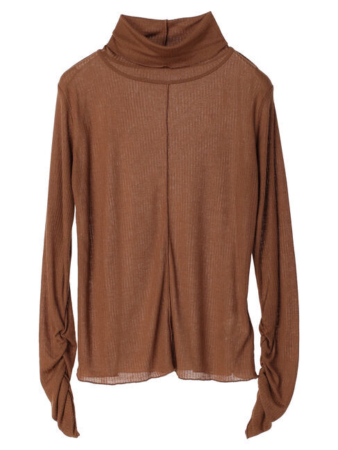 earth music&ecology「シアータートルネックプルオーバー」|Tシャツ・カットソー|