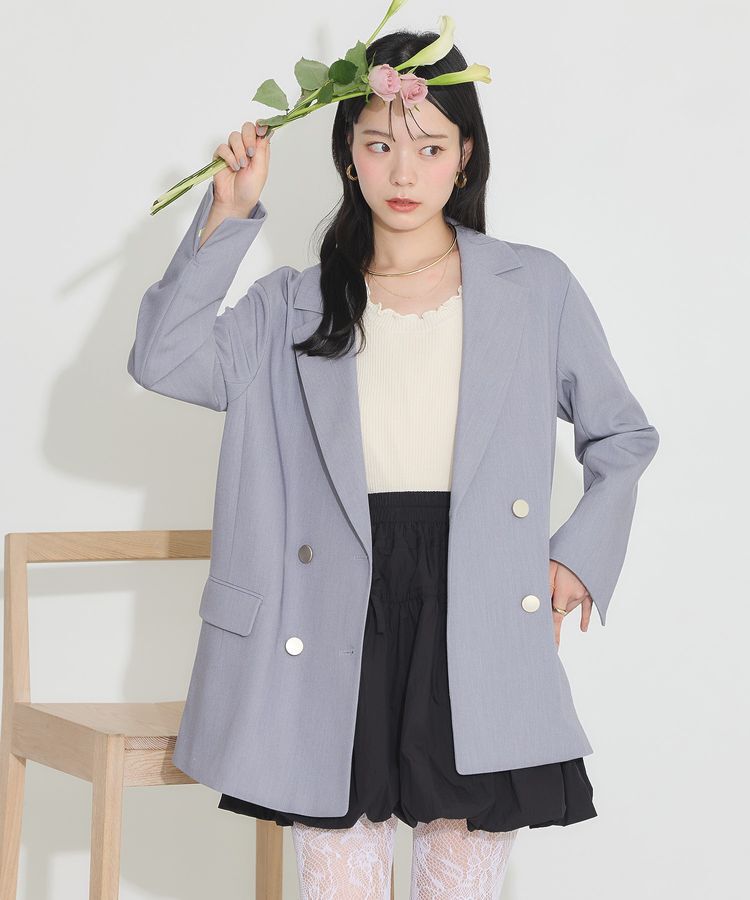 earth music&ecology「ダブルテーラードジャケット」|テーラードジャケット|