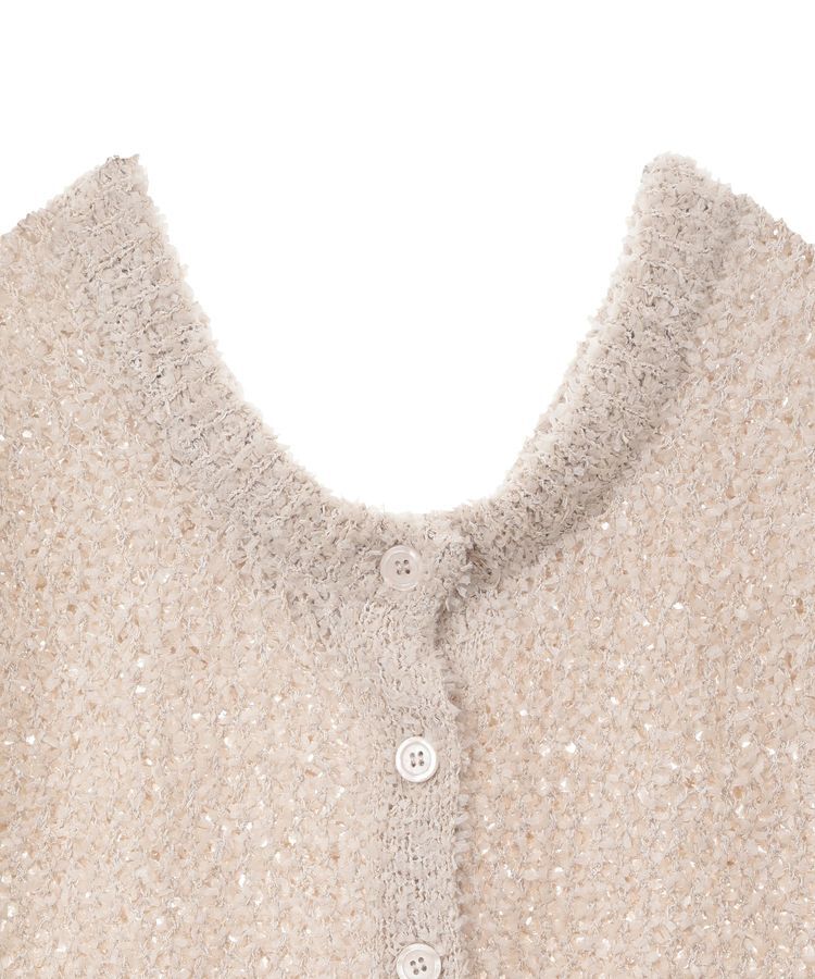 earth music&ecology「ファンシーヤーンベスト」|ベスト・ジレ|