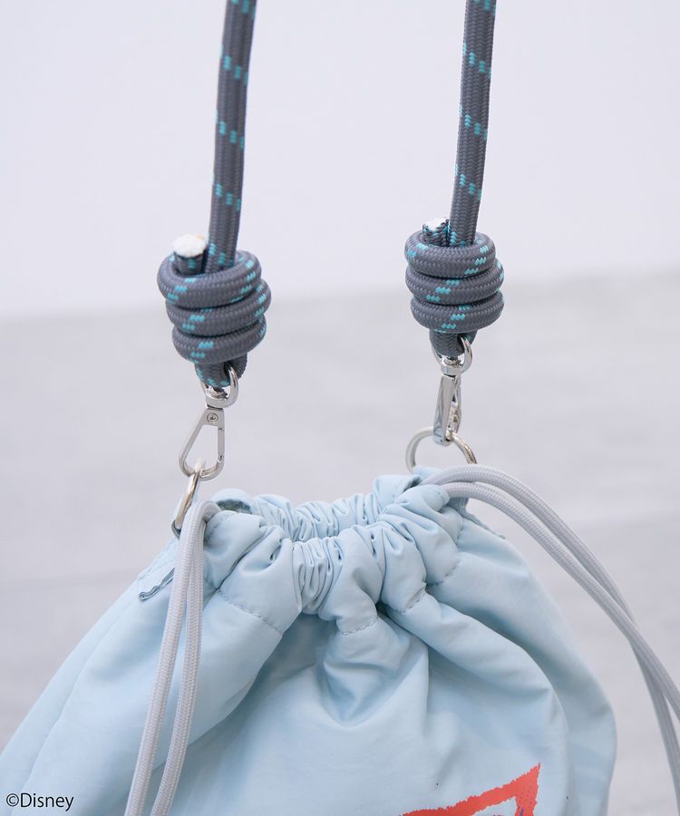 earth music&ecology「スティッチ/ロープコードパファーバッグ」|ショルダー・メッセンジャー|