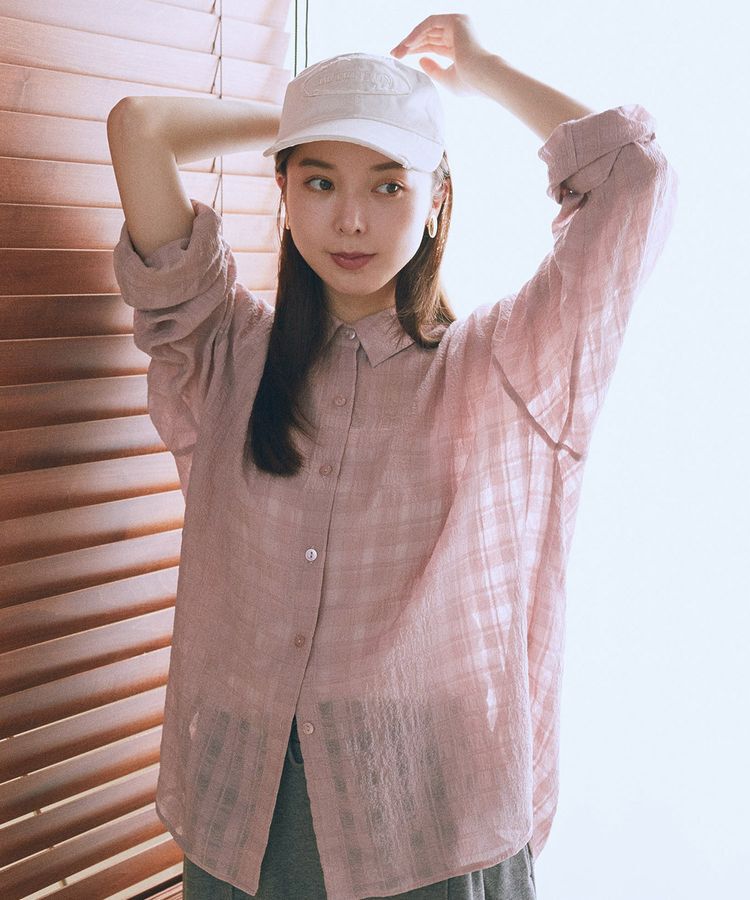 earth music&ecology「ダメージロゴキャップ」|その他|