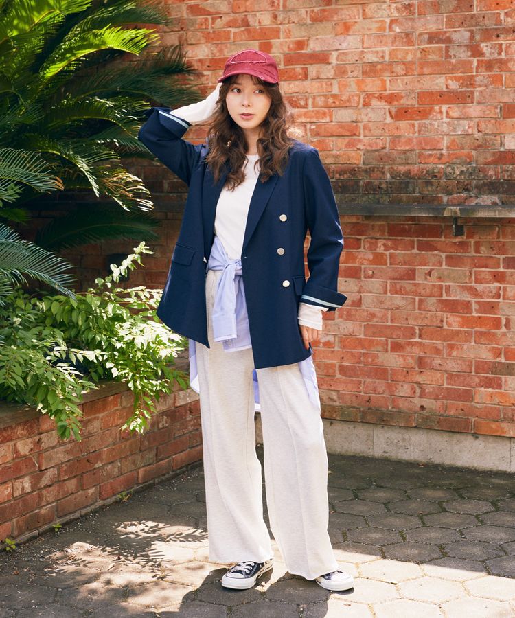 earth music&ecology「ダメージロゴキャップ」|その他|