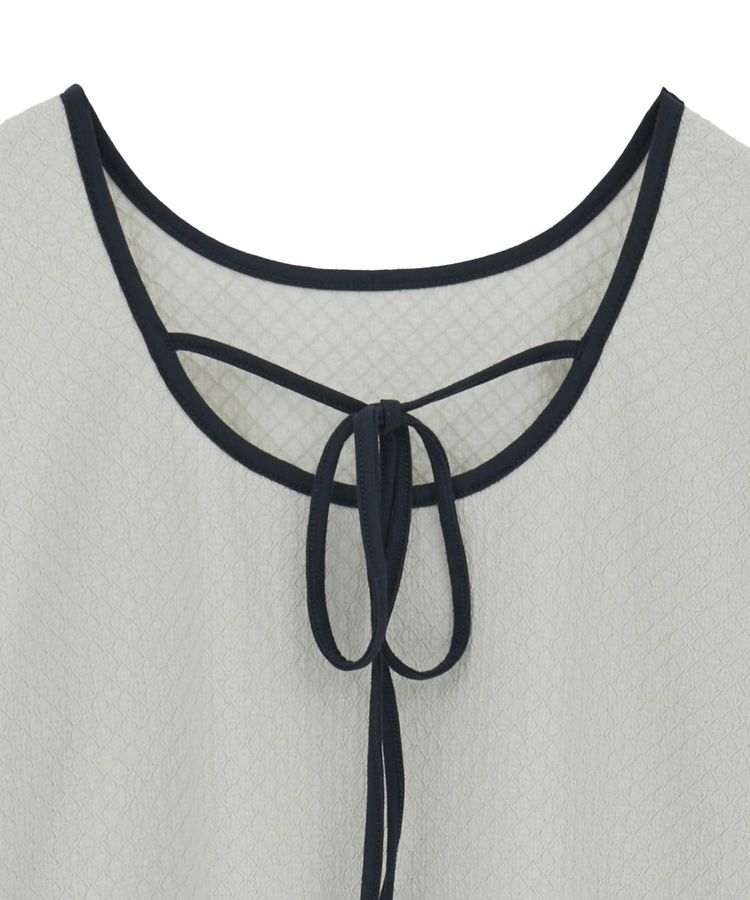 earth music&ecology「マルチウェイ配色リボンカットプルオーバー」|Tシャツ・カットソー|