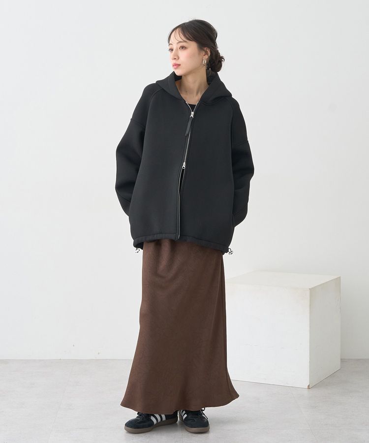 earth music&ecology「ストレッチサテンスカート」|スカート|