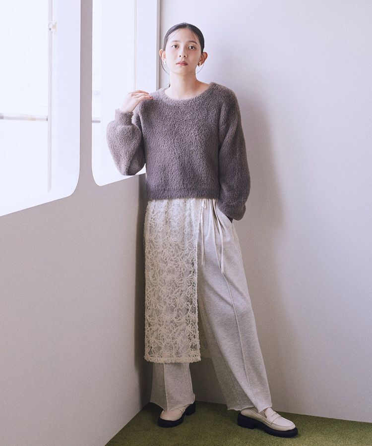 earth music&ecology「センターシームタックスウェットパンツ」|その他|