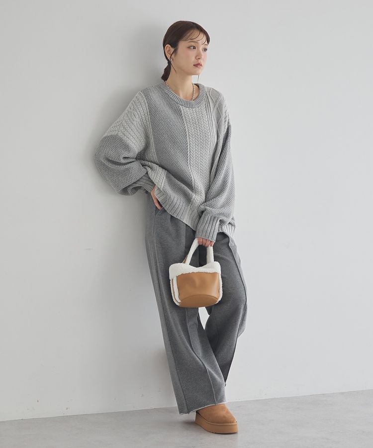 earth music&ecology「センターシームタックスウェットパンツ」|その他|