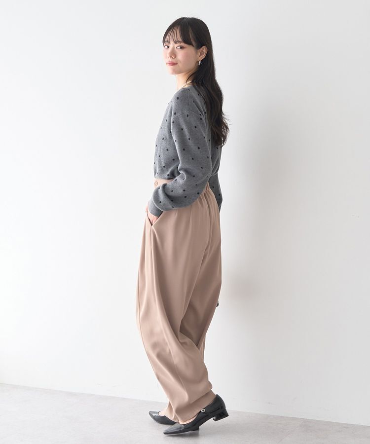 earth music&ecology「ドットジャガードカーディガン」|カーディガン|