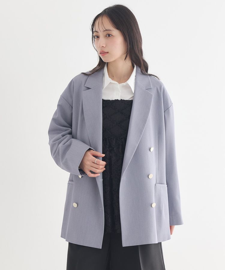 earth music&ecology「ダブルジャケット」|テーラードジャケット|