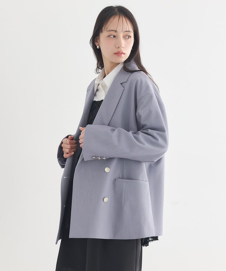 earth music&ecology「ダブルジャケット」|テーラードジャケット|