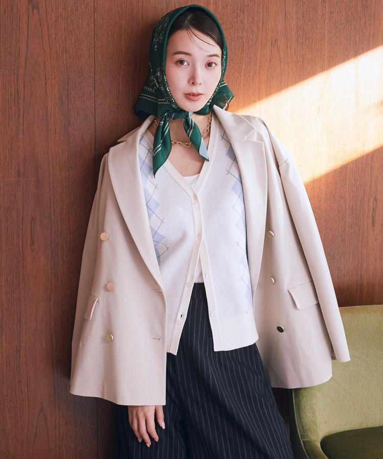 earth music&ecology「ダブルジャケット」|テーラードジャケット|