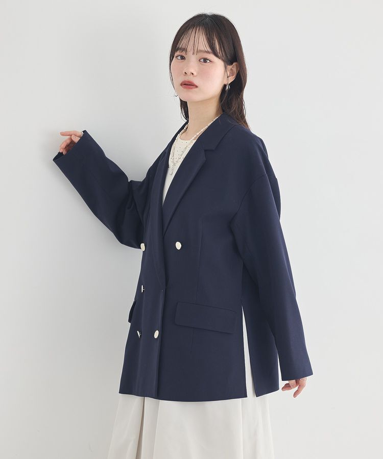 earth music&ecology「ダブルジャケット」|テーラードジャケット|