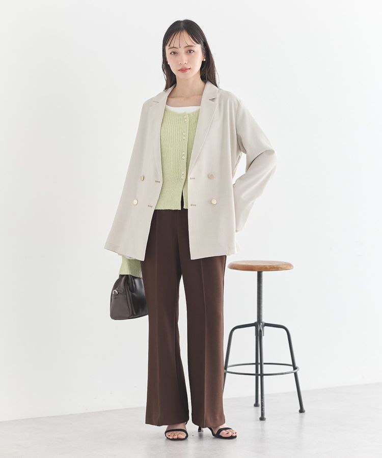 earth music&ecology「センターシームフレアパンツ」|その他|