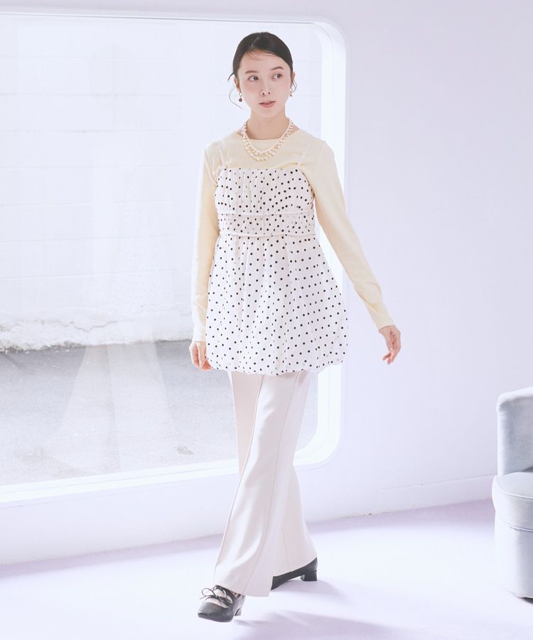 earth music&ecology「センターシームフレアパンツ」|その他|