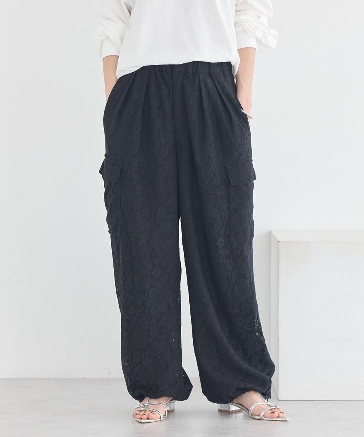 earth music&ecology「総レースカーゴパンツ」|その他|