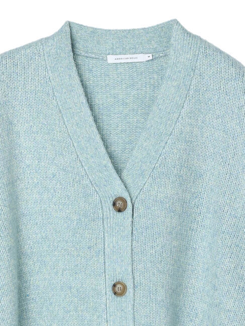  「カラーMIXニットカーディガン」|カーディガン|