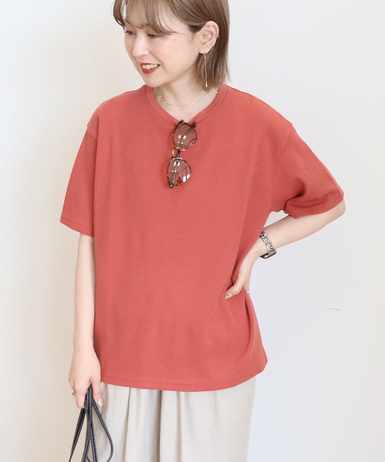 AMERICAN HOLIC「ワッフル半袖プルオーバー」|Tシャツ・カットソー|