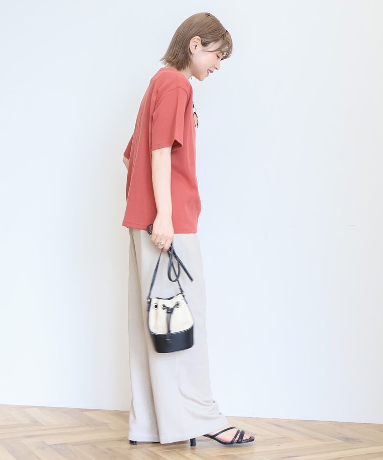 AMERICAN HOLIC「ワッフル半袖プルオーバー」|Tシャツ・カットソー|