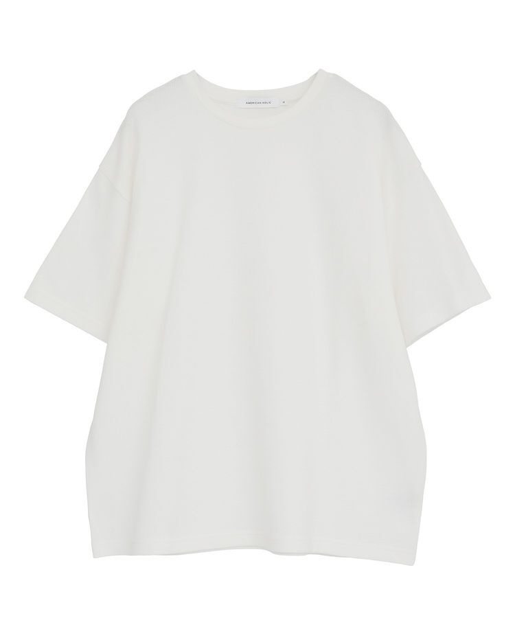 AMERICAN HOLIC「ワッフル半袖プルオーバー」|Tシャツ・カットソー|