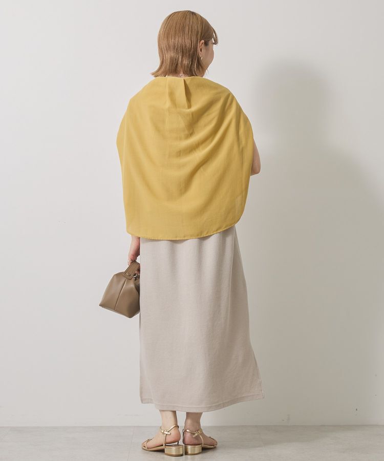 AMERICAN HOLIC「ワッフルサイドスリット半袖ワンピース」|ワンピース|