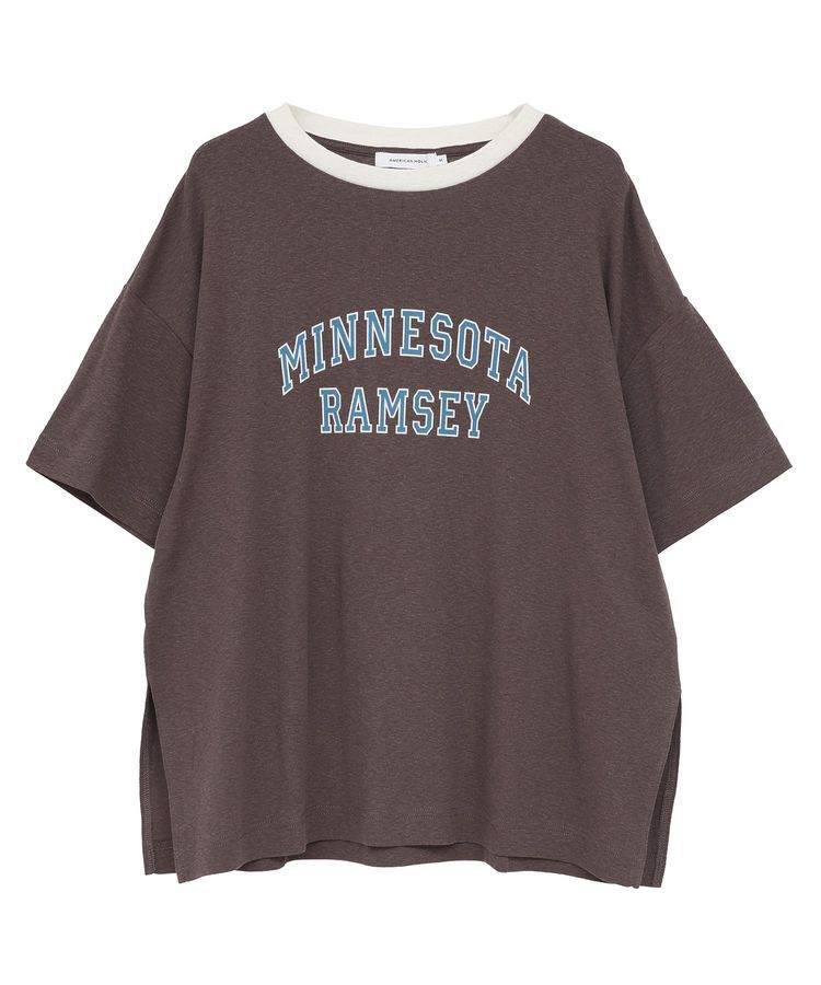 AMERICAN HOLIC「ロゴ入りヴィンテージ半袖プルオーバー」|Tシャツ・カットソー|