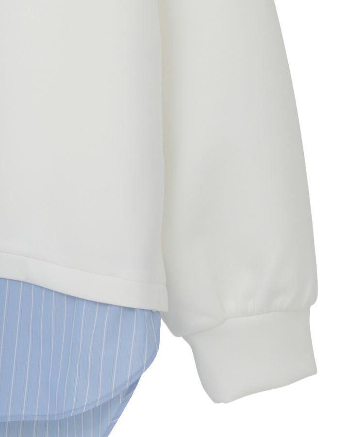 AMERICAN HOLIC「シャツテールドッキングプルオーバー」|スウェット・ジャージ|