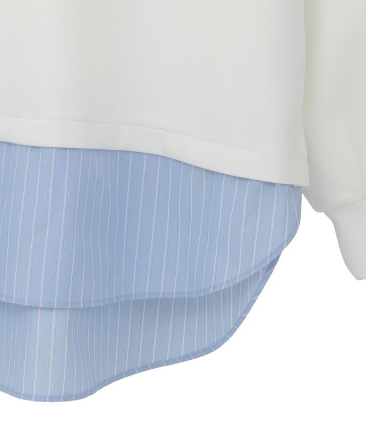 AMERICAN HOLIC「シャツテールドッキングプルオーバー」|スウェット・ジャージ|