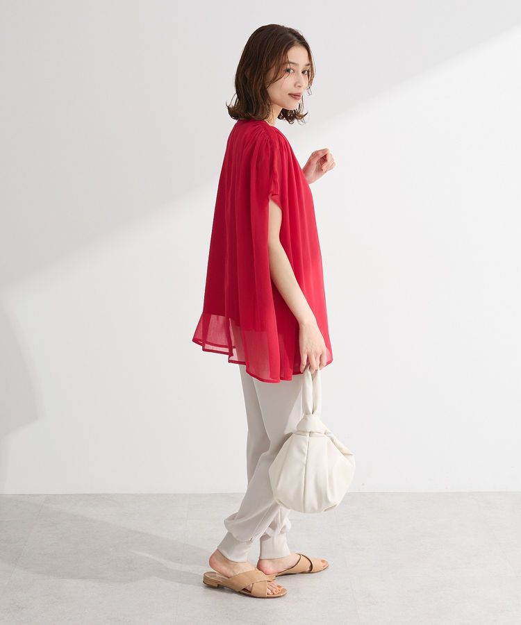 Green Parks「楊柳ドッキングフレンチプルオーバー」|Tシャツ・カットソー|