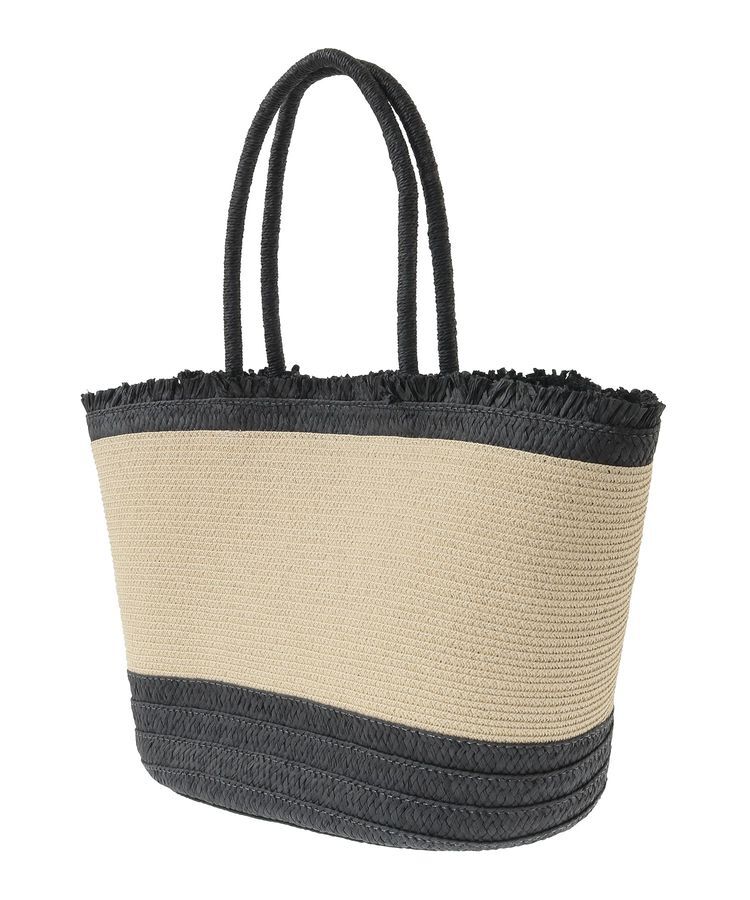 Green Parks「・フリンジバイカラーブレードトート」|トートバッグ|