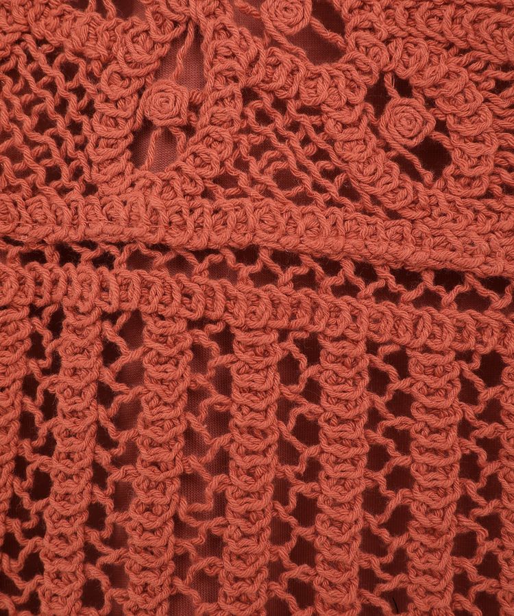 Green Parks「SET2点クロシェベスト＋ワンピース」|ワンピース|