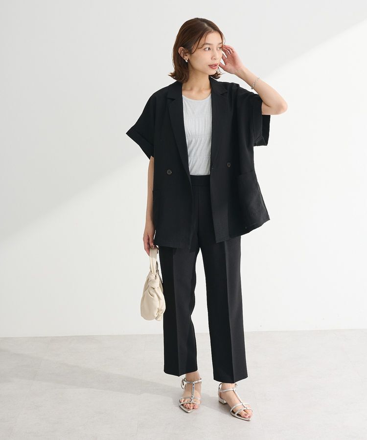 Green Parks「・Petit Fleur シャーリングラメタンクトップ」|キャミソール|