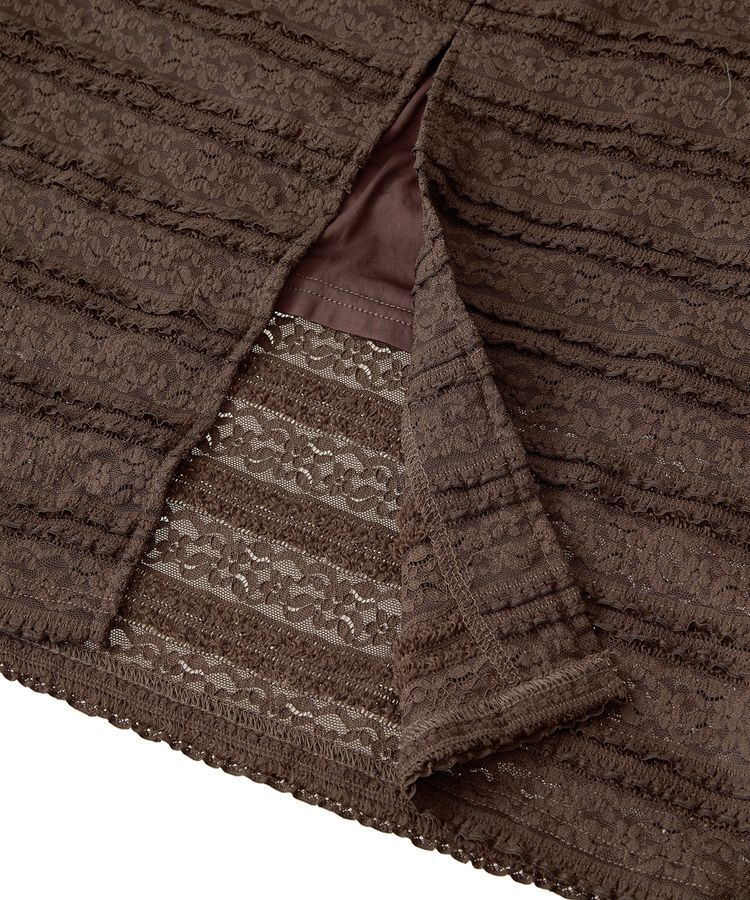 Green Parks「・SUGAR SPOON レースフリルナロースカート」|タイト|