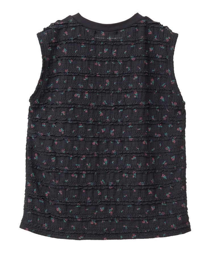 Green Parks「・SUGAR SPOON コバナレースフリルノースリーブ」|Tシャツ・カットソー|