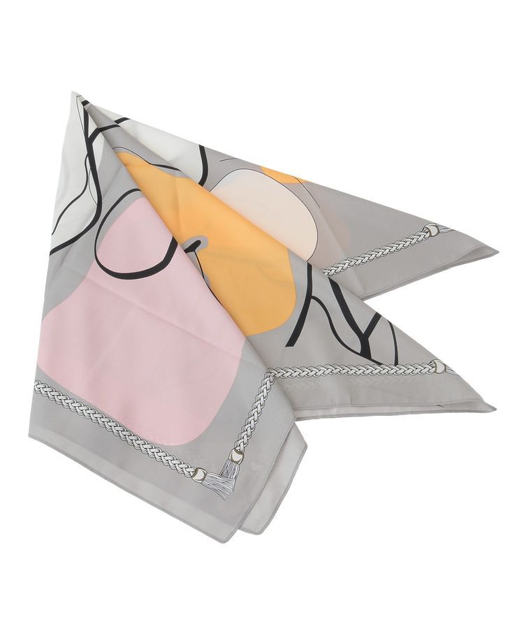 Green Parks「・モダンパターンスカーフ 90&times;90」|バンダナ・スカーフ|