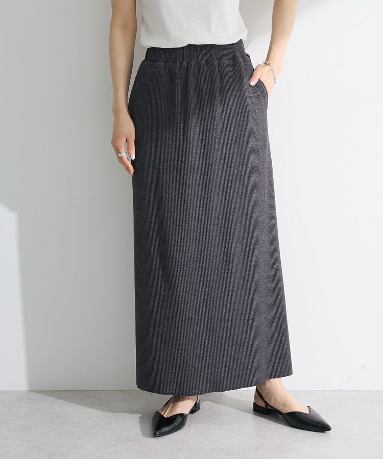 Green Parks「・ELENCARE DUE リブナロースカート」|タイト|