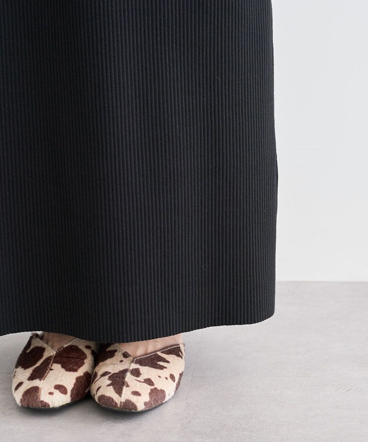 Green Parks「・ELENCARE DUE リブナロースカート」|タイト|