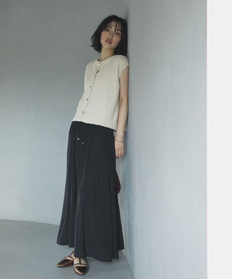 Green Parks「ツィード風金釦ニットベスト」|ベスト・ジレ|