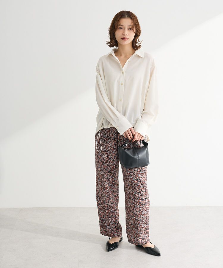 armonia「金ボタン裾ドロストシャツ」|シャツ・ブラウス|
