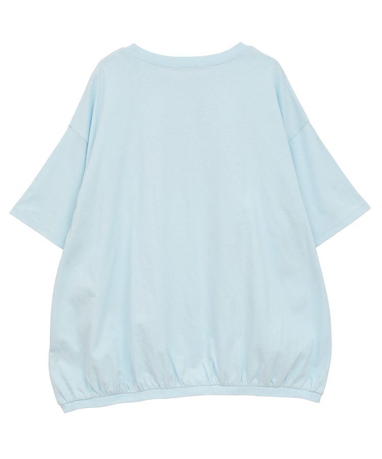 Green Parks「カレッジロゴ刺繍5分袖チュニック」|チュニック|