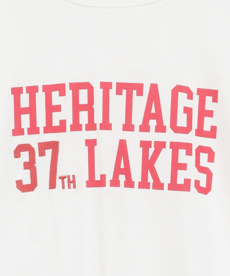 Green Parks「カレッジロゴ刺繍5分袖チュニック」|チュニック|