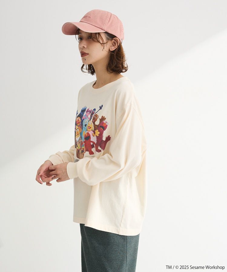Green Parks「セサミストリートミーツフルーツオブザルーム ロンTEE」|Tシャツ・カットソー|