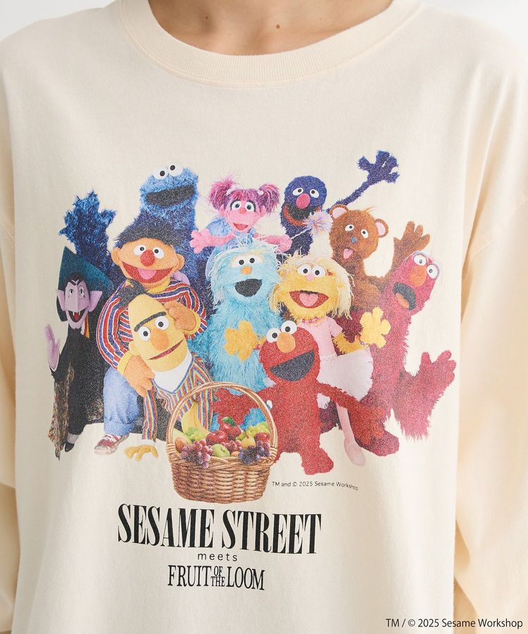 Green Parks「セサミストリートミーツフルーツオブザルーム ロンTEE」|Tシャツ・カットソー|